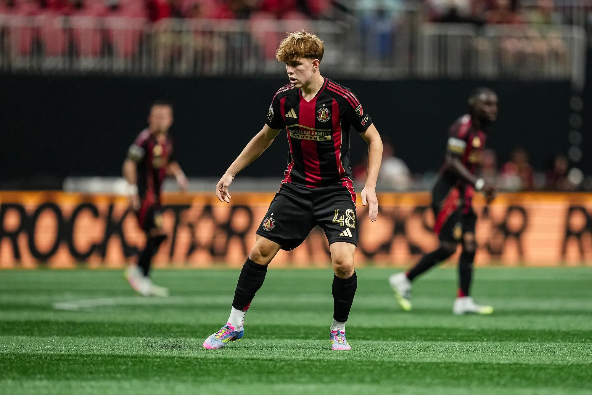 Atlanta United midfielder Cooper Sanchez, August 6, 2025. (Photo by Mitch Martin/Atlanta United)